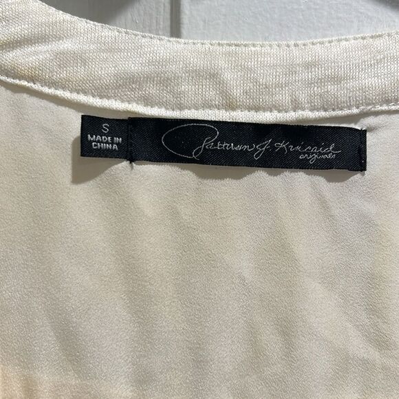 Patterson J. Kincaid Linen Tank, Size Small - Picture 3 of 5